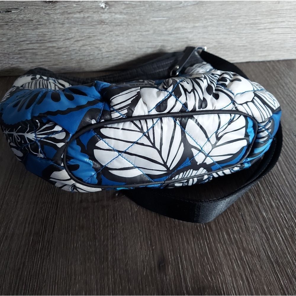 Vera Bradley Puffy Crossbody Shoulder Bag In Blue Bayou - Picture 4 of 5